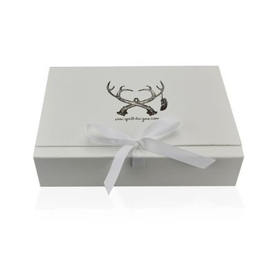 Uso multiusos de la corbata de lazo de las cajas rígidas magnéticas fijas del cierre para los cumpleaños