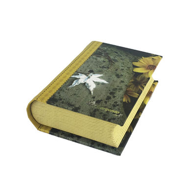 Estilo de bolsillo ocultado del libro del cierre del perfume de la caja magnética del dechado