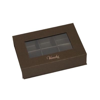 La talla 6 modificada para requisitos particulares enreja las cajas vacías de la trufa con los partes movibles hechos a mano