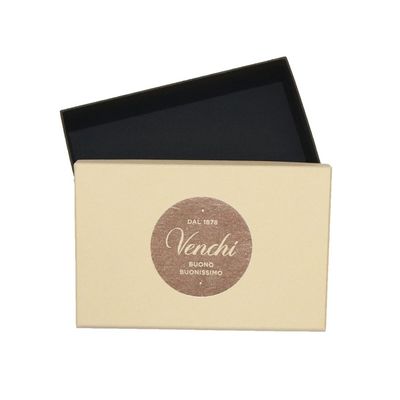 El empaquetado desmontable del regalo del chocolate de la tapa encajona los 20*13*5cm con beige
