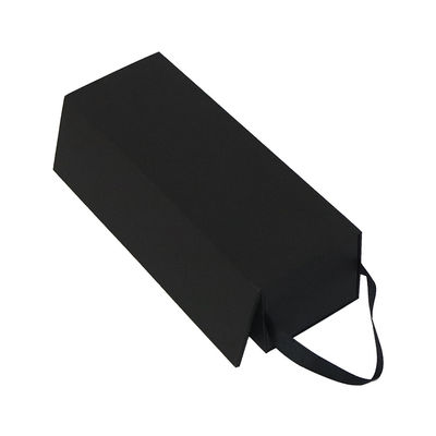 Cajas de regalo rápidas adaptables del plegamiento del cierre con la manija Matt Black