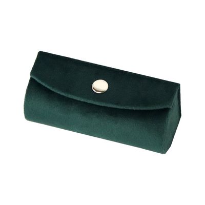 Certificado verde oscuro hecho a mano de Carry Case Velvet With ISO9001 de la barra de labios