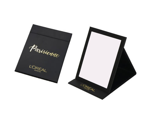 Ángulo ajustable del viaje del maquillaje del espejo del servicio plegable portátil del OEM