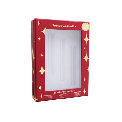 Caja cosmética de la ventana transparente del PVC para el embalaje de las frentes de las barras de labios de los latigazos