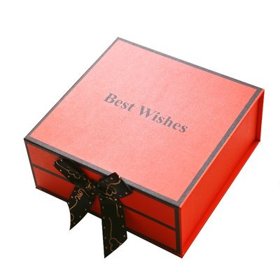 Captura magnética pre envuelta de Flip Top Gift Boxes With de la cartulina