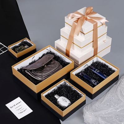 caja de regalo de papel rígida del 17*12*6.5cm