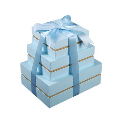 caja de regalo de papel rígida del 17*12*6.5cm