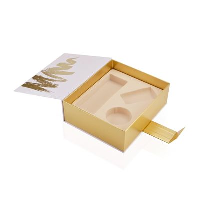 caja de empaquetado magnética del cuidado de piel de los 25*20.5*7.5cm para los productos para el cuidado de la piel