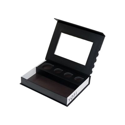 Caja de almacenamiento magnética modificada para requisitos particulares del cierre, caja de regalo magnética de la tapa Multifuntional con el espejo