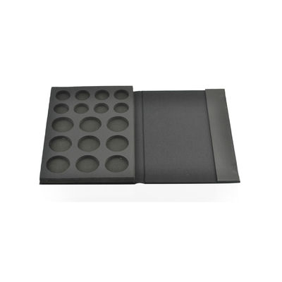 Servicio plegable del OEM del ángulo del sombreador de ojos del negro vacío ajustable de la paleta