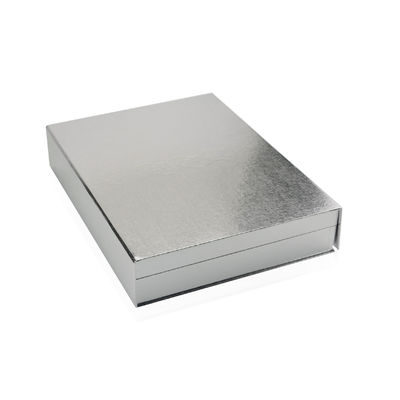 Las cajas de regalo cosméticas magnéticas de plata modificadas para requisitos particulares, caja de papel del sombreador de ojos para la barra de labios se ruborizan
