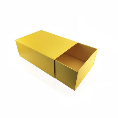 Las cajas de regalo los 31*20*7cm cosméticas amarillas modificaron a Logo For Face Cream para requisitos particulares