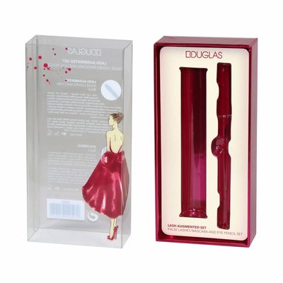 El regalo plegable del maquillaje de la manga del ANIMAL DOMÉSTICO fijó la caja 74*32*160m m para el lápiz del ojo