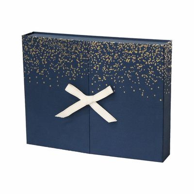 Caja de regalo de la sorpresa de 30 azules marinos de los cajones, belleza Advent Calendar With Ribbon