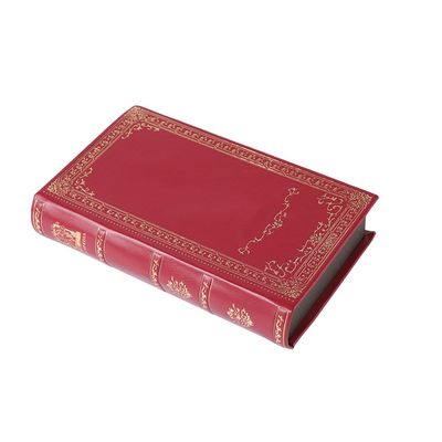 Cajas de regalo rojas del perfume de la forma del libro los 21*13*4cm con la tapa y EVA Insert magnéticas