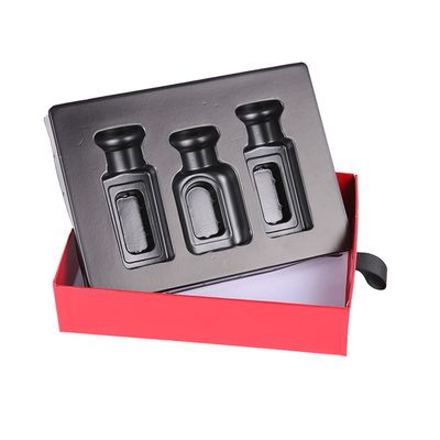 caja de los 20*15*5cm Matt Lamination Slide Out Gift, caja de papel de aceite esencial roja