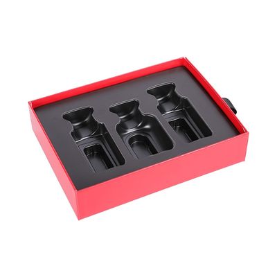 caja de los 20*15*5cm Matt Lamination Slide Out Gift, caja de papel de aceite esencial roja