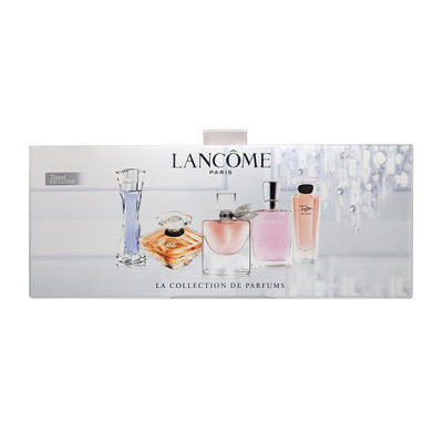 los 20*15*5cm cajas de regalo del perfume de la cartulina de 5 pedazos por encargo con la bandeja del picosegundo