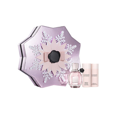 Forma modificada para requisitos particulares tapa desmontable del copo de nieve de la caja de regalo de vacaciones para el espray de perfume