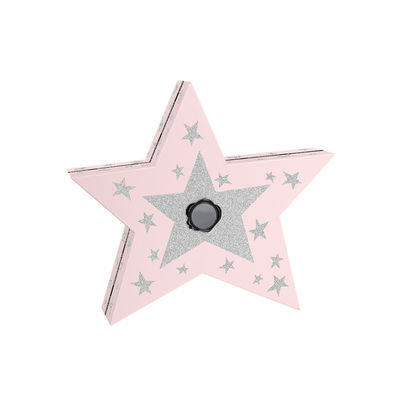 Cajas de regalo estrelladas decorativas del perfume de la forma con la tapa desmontable