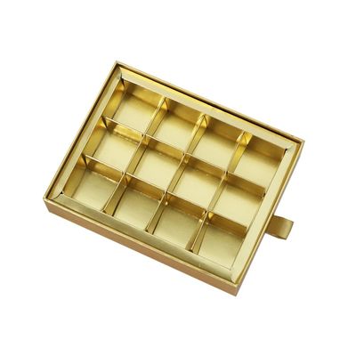 los divisores 3X4 sacan el sellado de oro de la caja de regalo Logo Multifunctional