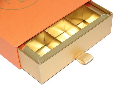 los divisores 3X4 sacan el sellado de oro de la caja de regalo Logo Multifunctional