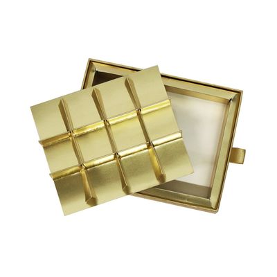 los divisores 3X4 sacan el sellado de oro de la caja de regalo Logo Multifunctional
