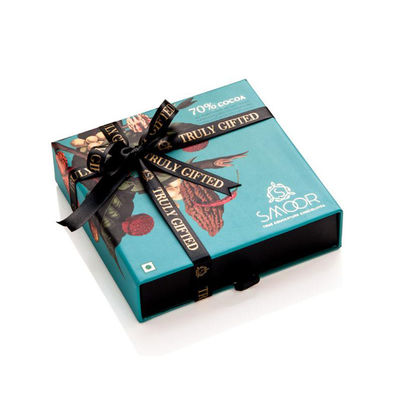 Tipo cajas de empaquetado del regalo del chocolate, caja del cajón del chocolate de 12 cavidades para Valentine Day