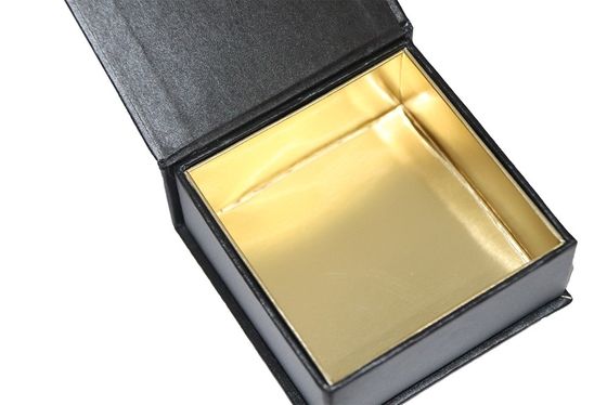cajas de empaquetado del regalo multiusos del chocolate de los 8*8*3.5cm con el logotipo de sellado caliente