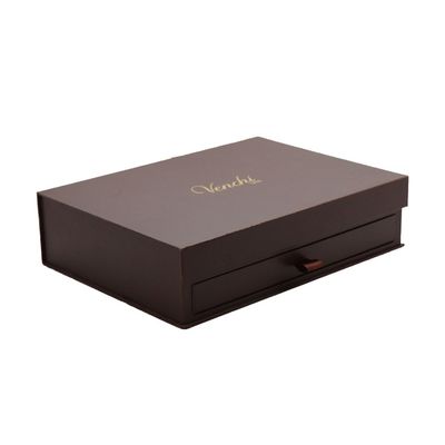 Cajas de empaquetado del regalo del chocolate de la capa doble del servicio del OEM con la base del cajón