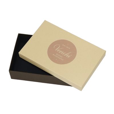 El empaquetado desmontable del regalo del chocolate de la tapa encajona los 20*13*5cm con beige