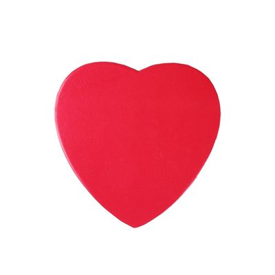 Cajas de empaquetado del regalo del chocolate de CMYK el 19*19*3.8cm, cajas en forma de corazón vacías del chocolate