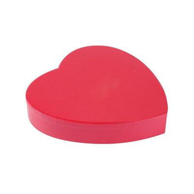 Cajas de empaquetado del regalo del chocolate de CMYK el 19*19*3.8cm, cajas en forma de corazón vacías del chocolate