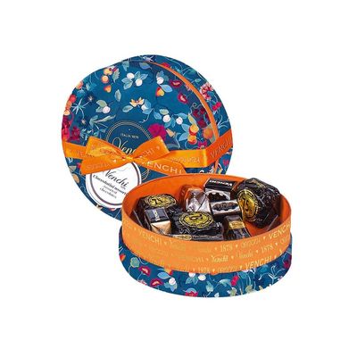 caja redonda del sombrero del diámetro del 14cm pequeña