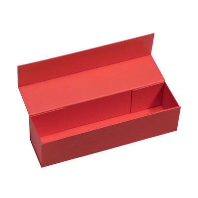 ISO9001 certificó las cajas de empaquetado del regalo rígido del vino con la aleta magnética