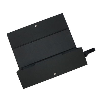 Cajas de regalo rápidas adaptables del plegamiento del cierre con la manija Matt Black