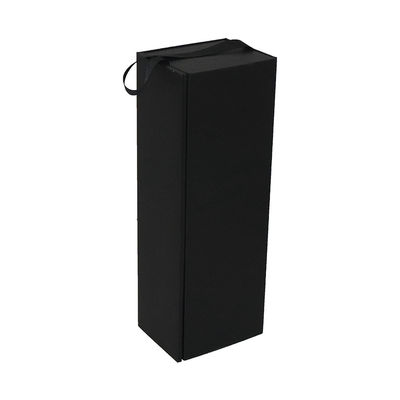 Cajas de regalo rápidas adaptables del plegamiento del cierre con la manija Matt Black
