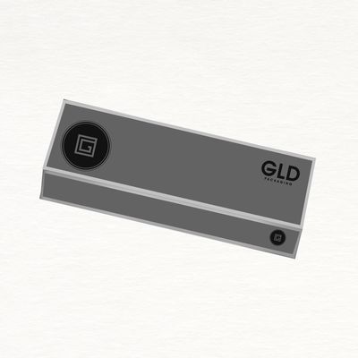 Cierre magnético Grey Wine Gift Packaging Boxes con la tapa con bisagras