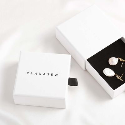 Cajas de regalo de papel multifuncionales de la joyería modificadas para requisitos particulares para los pendientes