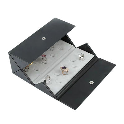joyeros de encargo plegables magnéticos de la cartulina del 10*5*5cm para el anillo