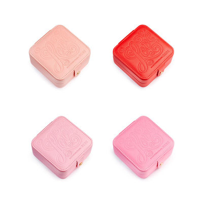 El color de Pantone personalizó el diseño de Anti Scratch Customizable del organizador de la joyería del viaje