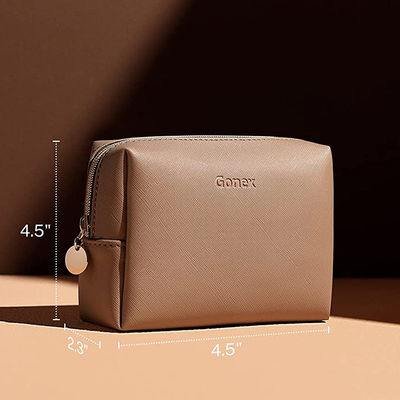 Bolsa ligera de la cremallera del maquillaje del OEM, uso diario del bolso cosmético del artículo de tocador del viaje