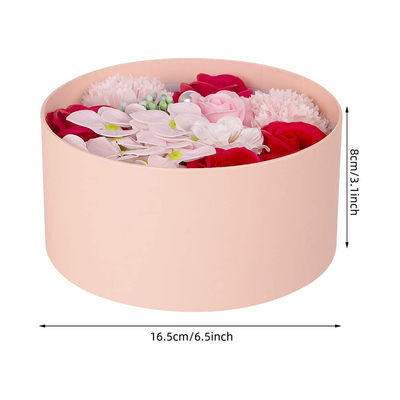 Cajas modificadas para requisitos particulares del ramo de la flor del arco de la cinta de la cartulina para las flores artificiales