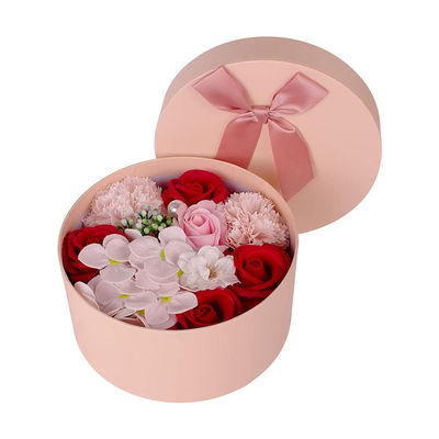 Cajas modificadas para requisitos particulares del ramo de la flor del arco de la cinta de la cartulina para las flores artificiales