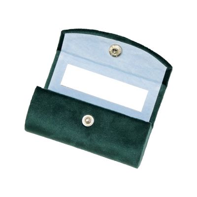 Certificado verde oscuro hecho a mano de Carry Case Velvet With ISO9001 de la barra de labios