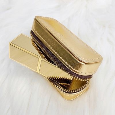 organizador Zippered el 10*4*3.5cm Box Mini Size For Makeup de la barra de labios