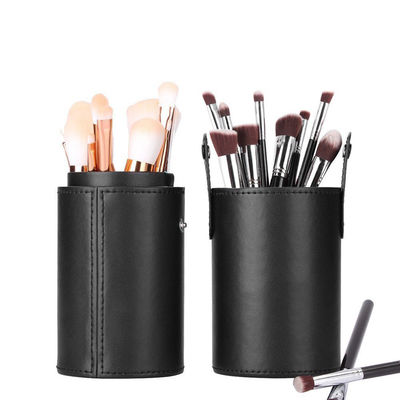 Pulgada multiusos de Matte Black Large Capacity 3*3*9 del rollo del cepillo del maquillaje del uso