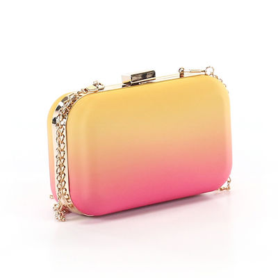 Acorte al mensajero de doble uso Evening Clutch Bag del hombro del cierre para el cóctel